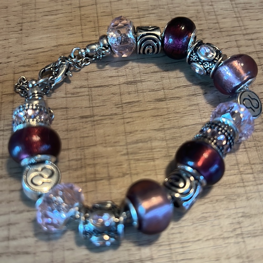 Walk To End Alzheimer’s Pandora style bracelet